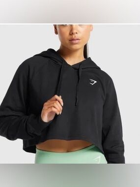 Women’s cropped Gymshark hoodie